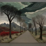 **surrealist xiphoid opalized wood abstract --chaos 100 --sref 4945303416 301077596 --profile pz2okjl --stylize 1000** - Image #3 <@1057110090387296366>