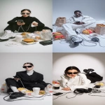 **a fashion photoshoot for balenciaga with black sunglasses, white background. the model is wearing all balenciaga shoes and holding an iphone in their hand, laying on the floor next to bags of fast food with a power bank connected by long cables and a cup full of coffee, a wire which connects them. the lighting is a soft, white studio light, creating soft shadows. the image is hyper-realistic, shot from a wide angle. --ar 9:16** - <@1140324697154797598> (fast)
-# Create, explore, and organize on [midjourney.com](<https://midjourney.com/imagine?from_discord=1>)