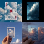 **playing card aspect ratio and size, a card representing a clouds with rian.** - <@407734203183136778> (fast)
-# Create, explore, and organize on [midjourney.com](<https://midjourney.com/imagine?from_discord=1>)
