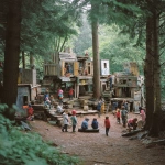 **radical socialist activist children free play outdoors in fully automated luxury communist wilderness school** - Image #2 <@734562534711099513>
