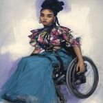 **graffiti bipoc motorized wheelchair and disability accessible fashion design sketch --ar 3:4 --p djcuvnt** - Image #2 <@948741381743083580>