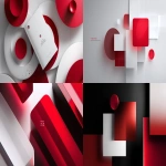 **Elegant minimalist promotional graphic in red and white, inspired by high-end editorial design. Clean black background, subtle glossy accents. Refined layout with bold red and pure white geometric elements, soft gradients, premium lighting. Luxurious typography in white and red reading ‘Now on Amazon Kindle Books’. High-end aesthetic, sleek composition, modern and professional look, perfect for book marketing. Ultra-sharp 4K, centered composition, cinematic lighting, stylish and sophisticated branding image --ar 16:9 --raw --v 7.0** - <@525310115033645076> (fast)
-# Create, explore, and organize on [midjourney.com](<https://midjourney.com/imagine?from_discord=1>)