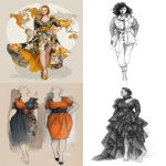 **continental drift plus size fashion design sketch --ar 4:5** - <@948741381743083580> (fast)
-# Create, explore, and organize on [midjourney.com](<https://midjourney.com/imagine?from_discord=1>)