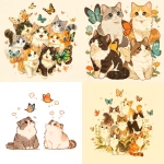 **imagine an actually fun daily theme about cats that look like butterflies --niji 7 --no panopticon** - <@937851746712186921> (relaxed)
-# Create, explore, and organize on [midjourney.com](<https://midjourney.com/imagine?from_discord=1>)