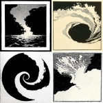 **Minimalist fluvioglacial vortex, monochrome, back and white line drawing, single line --p adreq7i** - <@1015631618645438535> (relaxed)