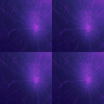 **minimal flat illustration, faint glowing purple spiderweb barely visible in the blackness, shadowy black spider crawling in the corner, eerie and mysterious vibe, mostly black with slight purple glow, clean minimal composition, loop animation friendly --niji 6 --ar 16:9** - Variations (Region) by <@257221362568003584> (relaxed)