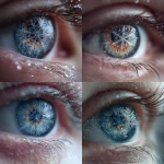 **A snowflake macrophotography in the corner of my newborn eye** - <@639231094968942592> (relaxed)