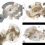 **<https://s.mj.run/zKQDBpXEAUE> , conceptual architectural render of a public campus building, based on an organic, detailed, realistic, curving floor plan layout emphasizing flowing, inclusive spaces with curved glass facades, warm wood textures, soft ambient lighting, landscaped open courtyards, integrated indoor-outdoor transitions, modern minimalist furniture high-resolution, aerial perspective, photorealistic style, rendered with soft shadows and realistic materials** - <@759292859500855326> (fast)
-# Create, explore, and organize on [midjourney.com](<https://midjourney.com/imagine?from_discord=1>)