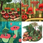 **illustrated rafflesia garden --chaos 10 --ar 4:3 --raw --profile 9h8fap2 --stylize 50 --v 7.0 --draft** - <@871364285517934602> (relaxed)
-# Create, explore, and organize on [midjourney.com](<https://midjourney.com/imagine?from_discord=1>)