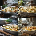 **ultra cozy creamy chicken alfredo bake pulled from the oven, bubbling golden cheese, steam rising, soft winter morning light, rustic wooden table, white casserole dish, shallow depth of field, warm tones, high-end food photography, --ar 2:3 --v 6.0 --raw** - <@1321895242076520463> (fast)
-# Create, explore, and organize on [midjourney.com](<https://midjourney.com/imagine?from_discord=1>)