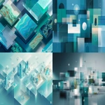 **modern competitive landscape visualization, overlapping transparent layers, abstract enterprise icons and pathways, clean minimal design, confident and bold but professional, blue and teal tones with subtle contrast, no text or logos, consulting-grade aesthetic, 16:9 aspect ratio --ar 16:9** - <@1123341976004202606> (fast)