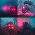 **vaporcore cottagewave ghost train --v 6.1 --ar 7:5 --s 250** - <@1071135204846096475> (fast)