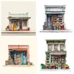 **image of old school nyc bodega deli grocery on an white background** - <@1202283570215788544> (fast)