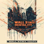 **Centered stylized font that says "WALL STREET MENTALITY" in a bold graphic design. FLOURISHING stock market charts. Bone White color outlines. --ar 2:3 --v 6.1** - Image #4 <@811487416539283468>