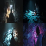 **A cinematic digital artwork showing a person at night desk, surrounded by overdue bills, glowing phone screen with bank messages, soft dark light, ultra realistic, no text --ar 52:21 --v 7.0 --q 2 --raw** - <@1368920605650583723> (fast)