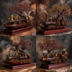 **dendrokinetic steampunk --ar 3:4 --p ht8lvr3** - Variations (Strong) by <@948741381743083580> (relaxed)
