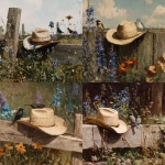 **A Texan cowboy hat hangs on a low fence (close-up). Two Texan birds sit nearby. Wild Texan flowers. The mood of a Texan summer. Painting style of Ilya Repin.** - <@397396364566462464> (fast)
-# Create, explore, and organize on [midjourney.com](<https://midjourney.com/imagine?from_discord=1>)