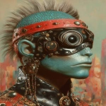 **<https://s.mj.run/wgb1wTwrrrs> in reptilian 80s hair band style --ar 3:4 --s 250 --v 7.0** - Image #3 <@1071135204846096475>