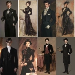 **if the evil queens mirror was a modern day butler/servant. male, tall, brunette.** - <@765789039839150090> (fast)