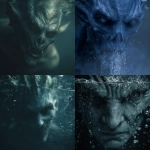 **scary water spirit evil dark photorealistic** - <@293199015917649922> (fast)