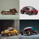 **Ammonite amanita concept car. Car magazine photography.** - <@1052958752749387917> (relaxed)