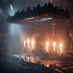**Rammstein gives a spectacular concert in the giant space ring. Close view. Concert photography. --ar 4:3 --c 10** - Image #3 <@1052958752749387917>