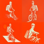 **1960's, 7-year old Barny Barnacle, is a happy little boy, He is riding his schwinn bike with banana seat to school, wearing an old cloth backpack, and has a big smile on his face --ar 53:40 --sref <https://s.mj.run/wq-KokexYfE> --p s7fydcn 44qoyrn --v 7.0** - <@1059292469474373672> (fast, stealth)