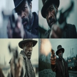 **A cinematic still, a film by denis villeneuve, A steam punk detective, black man, in a shoot out, mid shot, --v 7.0 --ar 16:9** - <@1105536971348123781> (fast)
-# Create, explore, and organize on [midjourney.com](<https://midjourney.com/imagine?from_discord=1>)