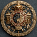 **3d emblem capturing the spirit and meaning of samsara, circular design, life, death, rebirth --s 1000 --c 25 --q 2 --v 7.0** - Image #1 <@618585148765634560>