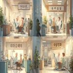 **modern Korean clinic, happy elderly couple receiving dental treatment, visible '할인' (discount) sign, bright and welcoming atmosphere, realistic, --ar 16:9** - Variations (Strong) by <@1331803127602614274> (fast)
-# Create, explore, and organize on [midjourney.com](<https://midjourney.com/imagine?from_discord=1>)