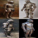 **full size body welding clockwork construct silver scales armor suit --ar 3:7** - <@1120759456498725045> (fast, stealth)