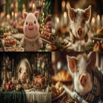 **A flying Thanksgiving pig dinner HD high quality excellent color quality --ar 16:9 --s 500 --v 7.0** - <@1156340172657545276> (fast)
-# Create, explore, and organize on [midjourney.com](<https://midjourney.com/imagine?from_discord=1>)