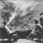 **hotboxing a fish tank filled with coral reef, scene from the mid-century propaganda film Coral Reefer Madness --p k183fpy --v 7.0** - Image #2 <@834468597551333468>
