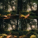 **Green forest path with sunlight shining through trees, soft mist, calm aesthetic --ar 4:5** - Zoom Out by <@1317242788189831250> (fast)
-# Create, explore, and organize on [midjourney.com](<https://midjourney.com/imagine?from_discord=1>)