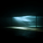 **Glass tank fading into darkness, faint shark silhouette disappearing, minimal cinematic symbolism --ar 9:16 --raw** - Image #4 <@1355677392592441550>