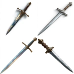 **a dnd 2024 art style a simple medieval rondel dagger that shimmers slightly with magic on a white background --v 7.0** - <@478047972412620803> (fast)
-# Create, explore, and organize on [midjourney.com](<https://midjourney.com/imagine?from_discord=1>)
