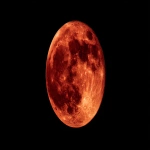 **Red moon, full moon, glowing against a black background. Photography in high definition. --ar 16:9 --v 7.0** - Image #4 <@888546328244801596>