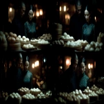 **Movie Still; Editorial portrait of A love story between two Xiaolongbao chinese bread; shot by Wong Kar Wai for a Pixar Movie --ar 16:9 --v 7.0 --s 700 --raw --p kgrmee3** - Variations (Strong) by <@999729762836697179> (fast)