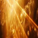 **Divine golden light rays descending from heaven onto floating elemental symbols (fire flame, water droplet, air swirl, earth crystal), angelic wings in background, warm amber and gold color palette, hyper-realistic spiritual energy, cinematic photography --ar 4:1 --v 6.0** - Upscaled (Subtle) by <@900787127892180992> (relaxed)