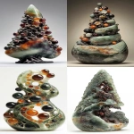 **a bonzai Christmas tree netsuke, made of jade and granite with gemstone ornaments, intricately detailed --ar 4:7 --p j71c6gx --style raw** - <@682059907310157871> (fast)
-# Create, explore, and organize on [midjourney.com](<https://midjourney.com/imagine?from_discord=1>)