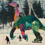 **Ice skating diplodocus --ar 4:5 --niji 6 --p 1ko4kyo --raw --sref 1999999999 1999999991 416557976 2252558232 698008135 1078492728 2187294478 217414415 416417418 7337 80085 696969 47 73 97 100 --sv 4** - Image #1 <@948741381743083580>