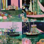 **bubblegum brigantine --ar 4:5 --sref 1999999999 1999999991 416557976 2252558232 698008135 1078492728 2187294478 217414415 416417418 7337 80085 696969 47 73 97 100 --sv 4 --p a3lkvme** - <@948741381743083580> (relaxed)
-# Create, explore, and organize on [midjourney.com](<https://midjourney.com/imagine?from_discord=1>)