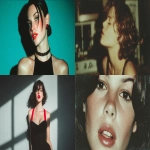 **sensual movie scene glamour portrait, kissing, fashion model, studio lighting, 1980s fashion photography, analog film, 35mm, kodak portra, soft focus, saturated yet faded colors, vintage magazine aesthetic --chaos 80 --stylize 800 --ar 16:9** - <@1219938162856562782> (relaxed)