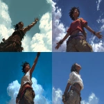 **low angle camera view, a character illustration, a black young muscular woman, she is looking to the sky and trying to reach out the clouds, craig mullins style --ar 4:3** - <@942102369683001474> (fast)
-# Create, explore, and organize on [midjourney.com](<https://midjourney.com/imagine?from_discord=1>)