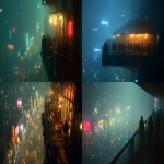 **Very warm and cozy balcony viewing a crowd of people walking in neon Cyberpunk city , The Balacony has no Barriers , Living in the apocalypse , foggy , No Rain , night , very sharp , very realistic , True Movie , ultra detailed , 8k resolution --v 7.0 --ar 16:9** - <@1088952449756315819> (fast)
-# Create, explore, and organize on [midjourney.com](<https://midjourney.com/imagine?from_discord=1>)