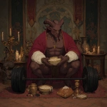 **the prince of darkness doing squats and eating oats --p qc74f2d** - Image #2 <@538878031226470440>