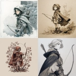 **a discreet archer woodgirl with a cape, detailed watercolor illustration in a monochronolithic way --v 7.0** - <@613379038773248000> (fast)
-# Create, explore, and organize on [midjourney.com](<https://midjourney.com/imagine?from_discord=1>)