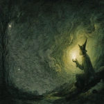 **a lost king in a geomagnetic storm in alfred kubin style --v 7.0 --raw --ar 16:11** - Image #1 <@1071135204846096475>