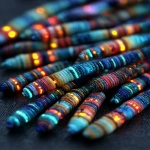 **patchwork beads telomere glowing LED Native American --s 250 --v 7.0 --ar 3:4** - Image #2 <@974789918188535848>