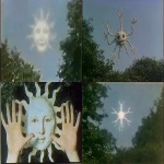 **<https://s.mj.run/DCmxFBekeps> <https://s.mj.run/VVhAUWuXG9g> <https://s.mj.run/HBJEmRiIOpw> *Hail, bright sunlight! Hail fair sky! Hail, O radiant day! Augmented reality horror --chaos 99 --ar 3:2 --raw --sref <https://s.mj.run/XnI40xw3pMQ> --profile ucvp9sg** - Variations (Strong) by <@948180533639282688> (relaxed)